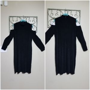 Chico's travellers mock turtle neck cold shoulder